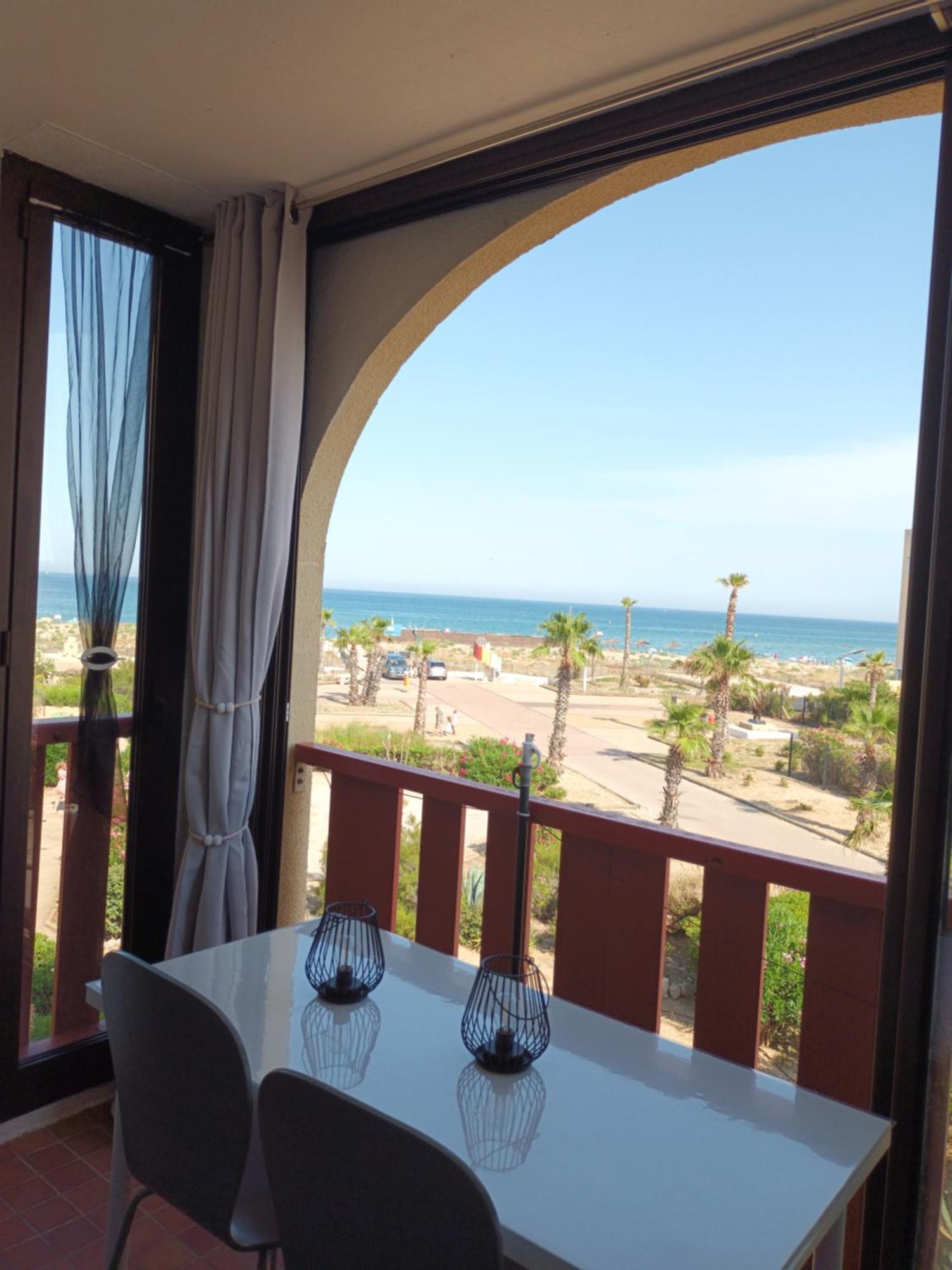 Le Victoria'S Beach Barcares - Parking Prive - Direct Plage - 5 Minutes A Pied Du Lydia - 3 Personnes Le Barcarès Exteriör bild
